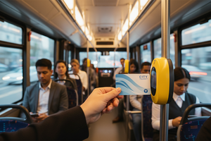 Carta di Trasporto Personalizzata con Stampa RFID MIFARE DESFire EV3 2K/4K/8K NFC per Pagamenti su Bus e Metropolitana - Product Image 3
