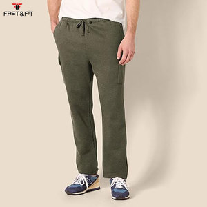 OEM Custom Design Men's Straight <b>Lightweight</b> Casual Canvas Gym Joggers - Product Image 5