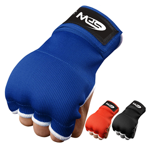 Gants sans doigts élastiques et respirants personnalisés pour la boxe, protection sportive, unisexe adulte, couleur unie, design à enfiler - Product Image 6