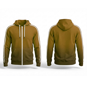 Fabricante OEM de Sudaderas con Cremallera Completa, Sudadera con Capucha de Forro Polar Cálido para Hombres, Mujeres y Jóvenes, Chaqueta Deportiva con Capucha para Entrenamiento - Product Image 3