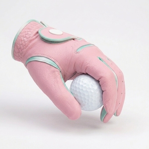 ถุงมือหนังแกะคาเบรตต้าแบบพรีเมียมสำหรับกอล์ฟ มือซ้าย จับนุ่ม ช่องนิ้วแบบพิเศษ รับผลิตแบบ OEM ODM ขั้นต่ำน้อย ผู้ผลิต ผู้จัดจำหน่าย อุปกรณ์กีฬา ปั่นจักรยาน - Product Image 2