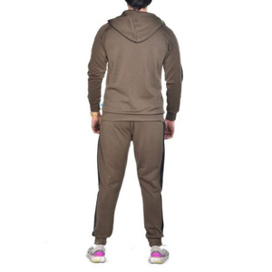 Survêtement de sport personnalisé pour hommes et femmes, ensemble 2 pièces, sweat-shirts zippés avec poches, survêtement de jogging pour hommes - Product Image 2