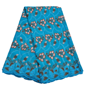 African <b>Embroidery</b> Fabric for Voile Lace Premium Wedding Dress <b>Material</b> Nigerian Party Wear Fabric Breathable Eco-Friendly - Product Image 5