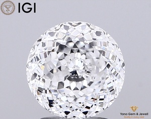 Best Quality 1.00 Carat CVD Lab Grown Diamond VVS2 Clarity D Color Portuguese Cut IGI Certified Solitaire Custom Piece for Ring - Product Image 1