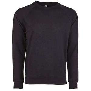 Suéter de Punto para Hombre, Cuello Redondo, Manga Raglán, Color Gris, Corte Regular, Color Sólido, Algodón, Informal, Otoño, Manga Larga - Product Image 4