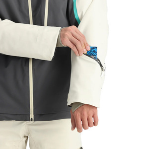 Regular Fit Casual Winter Mens Ski <b>Jacket</b> Waterproof Soft Shell Zipper Breathable Windproof Warm Hooded Front Private Label - Product Image 4