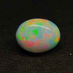 Natural Ethiopian Fire <b>Opal</b> Cabochon Oval Gemstone Wholesale Loose <b>Opal</b> October Birthstone Jewelry - Product Image 1