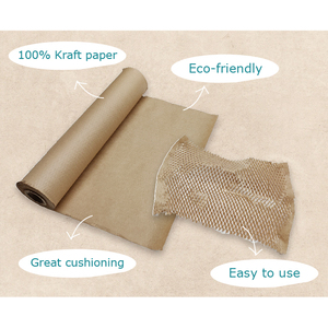 Antishock Recyclable Honeycomb Kraft <b>Paper</b> Packing <b>Paper</b> - Product Image 3
