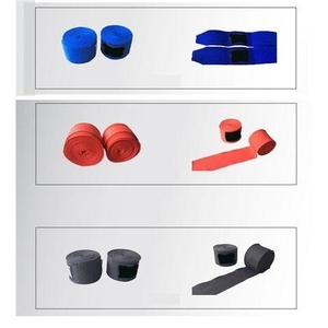 Bandages de boxe de qualité supérieure 100% coton, confortables et respirants, pour l'entraînement au combat, avec logo personnalisé - Product Image 4