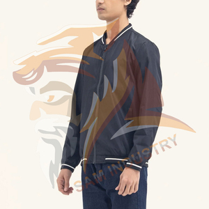 <b>Men's</b> New Fashion <b>Lightweight</b> Warm Windbreaker <b>Jacket</b> Solid Pattern Breathable Plus Size <b>Men</b> Windbreaker <b>Jacket</b> - Product Image 4