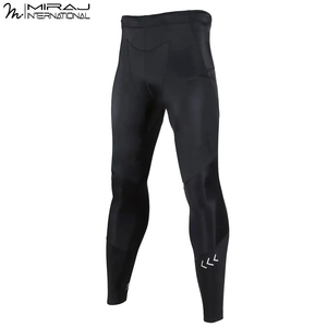 Pantalones Deportivos de Alto Rendimiento para Hombre, Color Negro, Personalizados, Transpirables, Sublimados, Conjuntos de Yoga para Gimnasio y Deportes al Aire Libre - Product Image 5