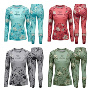 Conjunto Deportivo de Compresión para Mujer con Material Transpirable de Secado Rápido para Fitness, Entrenamiento en Gimnasio y Rendimiento Atlético - Product Image 4