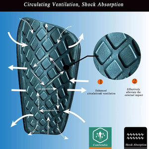 สนับแข้งแบบใหม่ สนับเข่า ป้องกันขา สำหรับคิกบ็อกซิ่ง ฝึกซ้อม น้ำหนักเบา - Product Image 3