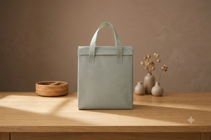 Bolsa Ecológica Althea con Logotipo Personalizado, Bolsa con Cordón de Color Sin Tejer, 25x24x13cm, 65 GSM, Spunbond Reutilizable, Impresión Serigrafiada Personalizable - Product Image 3