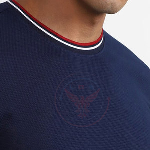 T-shirts à manches courtes pour hommes confortables et tendance - Tissu en polaire polyester/coton respirant et à séchage rapide, respectueux de l'environnement - Product Image 5