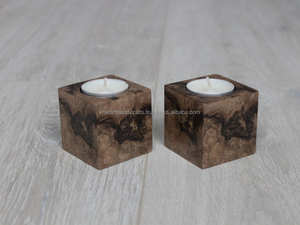 Traditional Wooden Carved T Light Holder for Diwali Lighting, <b>Mandir</b> Decor, and Home Use - Product Image 6