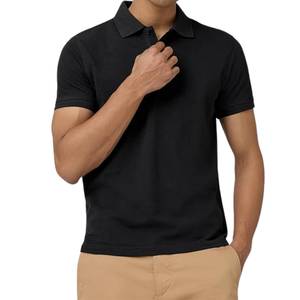 Fournisseur en gros de polos en coton blanc pour hommes, polos avec poche pour hommes, polos formels pour hommes - Product Image 2