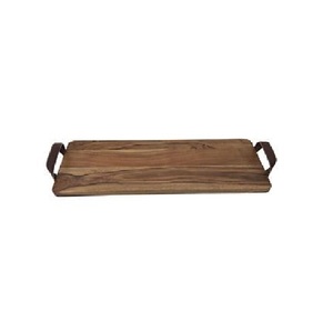 <b>Large</b> Family Size Modern Eco-Friendly Wooden Serving <b>Tray</b> for Serving Multiple Dishes During Gatherings and Elegant Home Dining - Product Image 5