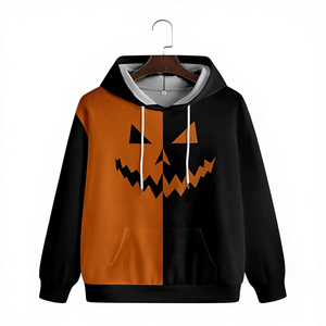 เสื้อฮู้ดเด็กพิมพ์ลายธีมพ่อมดสีน้ำเงิน ผ้าฝ้ายฟลีซ เสื้อกันหนาวเด็ก ขายส่ง - Product Image 1