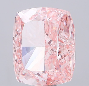 Diamante Cultivado en Laboratorio con Certificación IGI, Corte Cojín, 24.02 CT, Color Rosa Intenso, Claridad VS2, CVD 727574416, Joyería ROYAL GEMS - Product Image 2