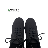 Chaussures de danse latine pour femmes en stock, en toile légère et respirante, à lacets, semelle fendue, talon de 2 pouces, chaussures de danse de salon, doublure en coton
