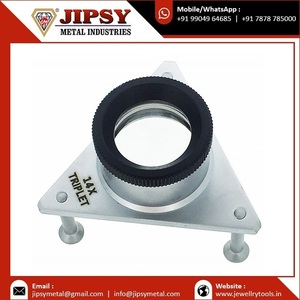 Lupa Plegable de Aluminio 10X de Jipsy Metal Industries con Paño de Lino para Joyería y Confección de Ropa - Product Image 6