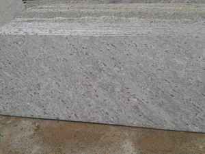 Losas de Granito Blanco Luna, Grano Fino, Piedra Natural, Superficie Pulida para Encimeras de Lujo, Pisos, Arquitectura de Interiores - Product Image 2