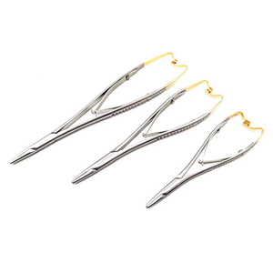 Portaagujas Mathieu Premium T/C con mordazas de carburo de tungsteno, instrumentos quirúrgicos de acero inoxidable para sutura ortodóntica, certificado CE ISO - Product Image 3