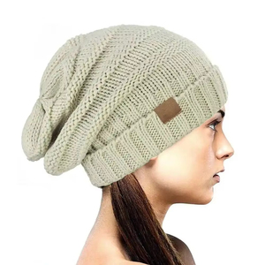 Unisex Striped Beanie Hat 56-58CM Casual <b>Winter</b> <b>Cap</b> 100% Acrylic Knitted Cuffed Design - Product Image 6