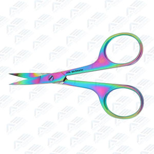 Instruments de beauté, outils de soin esthétique, mini-ciseaux à ongles à lame droite et courbée - Product Image 2