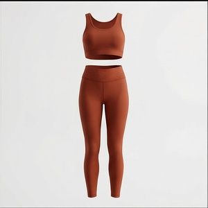 Ensembles de vêtements de yoga personnalisés pour femmes, tenues de sport, de fitness, d'athlétisme, vêtements sans couture, vêtements de sport pour femmes, vêtements de sport actifs, survêtement - Product Image 1