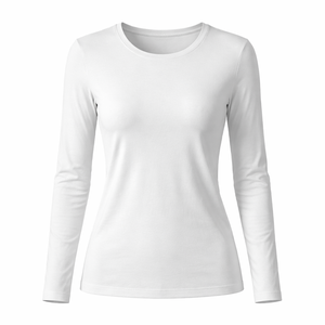 Camisetas de Manga Larga Personalizadas al por Mayor para Mujer - Proveedor Directo de Fábrica para Compras al por Mayor OEM - Product Image 1