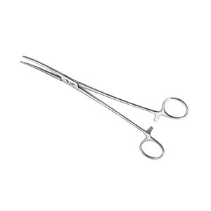 Pinces hémostatiques Rumel 23 cm (9 pouces) droites en acier inoxydable, instrument chirurgical manuel certifié CE Classe I - Product Image 5