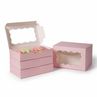Boîtes en papier kraft jetables écologiques avec logo personnalisé, pelliculage mat pour emballage de plats à emporter, aliments pour bébés, chewing-gum