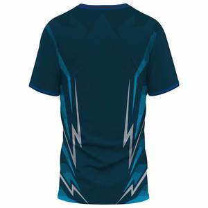 Camiseta de Balonmano de Alta Calidad, Transpirable, 100% Poliéster, Impresión Personalizada, Servicio OEM, Talla Adulto, Cuello Redondo, Manga Corta - Product Image 2