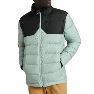 Dernière Collection 2026 – Blouson matelassé chaud automne avec col montant, logo personnalisé, streetwear décontracté pour homme, couleurs contrastées, respirant - Product Image 1