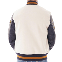 Service OEM, veste de baseball réversible coupe-vent de haute qualité pour hommes, broderie, col montant, hiver