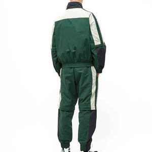 Nouvel Arrivage Ensemble Survêtement Homme 2 Pièces en Nylon Imperméable avec Capuche, Veste Coupe-Vent Zippée et Pantalon de Jogging, Logo Personnalisable - Product Image 6
