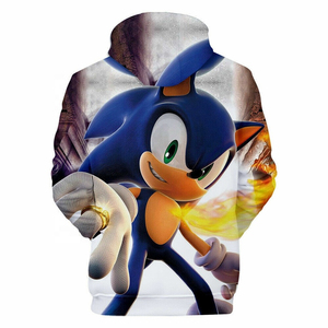 Sudaderas con Capucha para Hombre, Unisex, Sublimación 3D, Sudaderas con Capucha Personalizadas, Transpirables, de Poliéster 3D, con Estampado de Lobo en 3D - Product Image 4