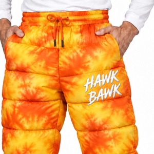 Men Puffer <b>Trouser</b> Quilted Winter Casual Pants Quilted Design Full Length Padded Style Winter Wear Custom Apparel Puffer <b>Trouser</b> - Product Image 4