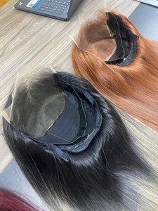 Perruque à closure Zenohair, 100% cheveux vierges Remy vietnamiens, cuticules alignées, d'un seul donneur, extensions de cheveux bruts à double trame machine, 200g-400g - Product Image 3
