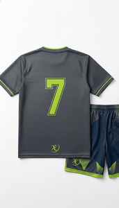 Ensemble maillot et short de volley-ball rayé rouge rubis personnalisé en gros, uniforme d'équipe léger OEM, vêtements de sport par sublimation - Product Image 2