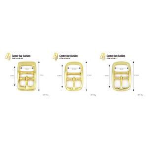 Mousquetons en laiton massif de haute qualité directement du matériau en cuivre du fabricant avec rouleau en métal hautement durable pour boucles de ceinture - Product Image 2
