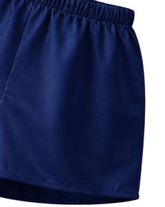 Navy Blue Satin Camisole Shorts Set Women Sleepwear <b>Lace</b> Trim Spaghetti Strap Soft Breathable Summer Nightwear Pajama Set Lounge - Product Image 4