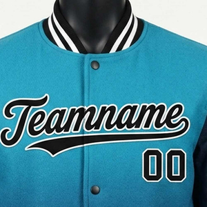 Best Quality Coated Stand Collar Front Logo Varsity Jacket Cool Style Over-sized Breathable Custom Logo OEM Service - Product Image 6