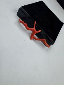 ลูกปัดปะการังแดงอิตาลีทรงกิ่งไม้ ดีไซน์หรูหรา สำหรับทำเครื่องประดับ รูปทรงต้นไม้ คุณภาพสูง - Product Image 4