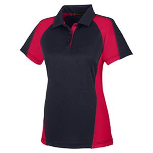 Polos raglán de manga corta para mujer de alta calidad 100% algodón 180gsm dos tonos OEM Bangladesh Factory Polo de moda - Product Image 1