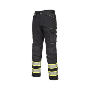 กางเกงทำงานนิรภัยสะท้อนแสงสำหรับผู้ชาย ระบายอากาศได้ดี กันน้ำ - Product Image 3