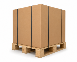 Boîte en carton ondulé imprimée flexo de grande taille pour l'expédition de canapés - Product Image 1