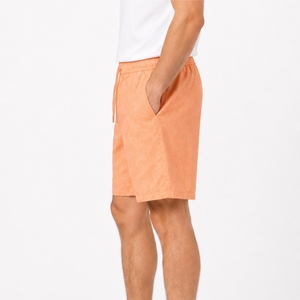 Shorts pour hommes décontractés en lin coloré, légers, respirants, élégants, confortables, de qualité supérieure, pour l'été, la plage et les loisirs - Product Image 3